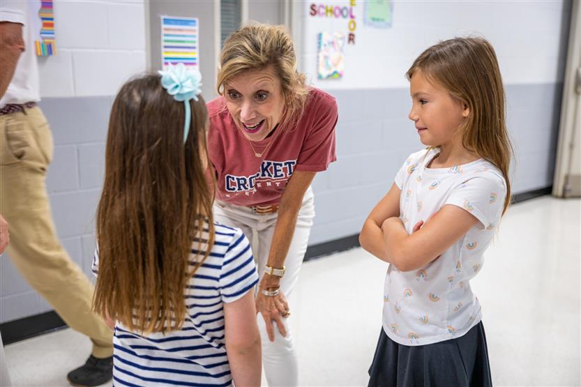 People enjoy back to school night